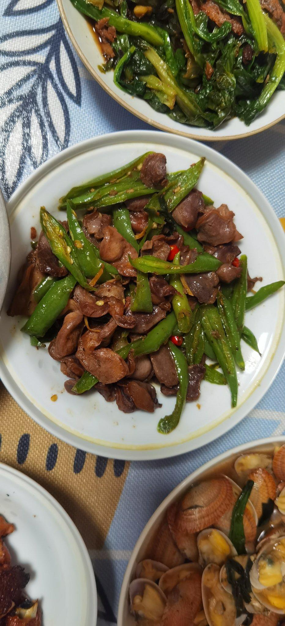 爆炒香辣鸡胗—快手下饭/酒菜