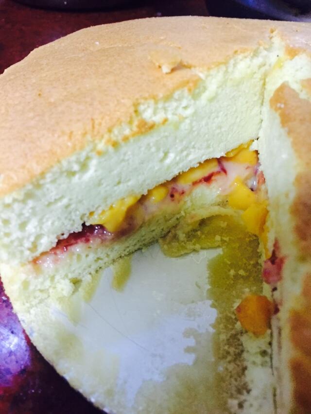 八寸戚风蛋糕