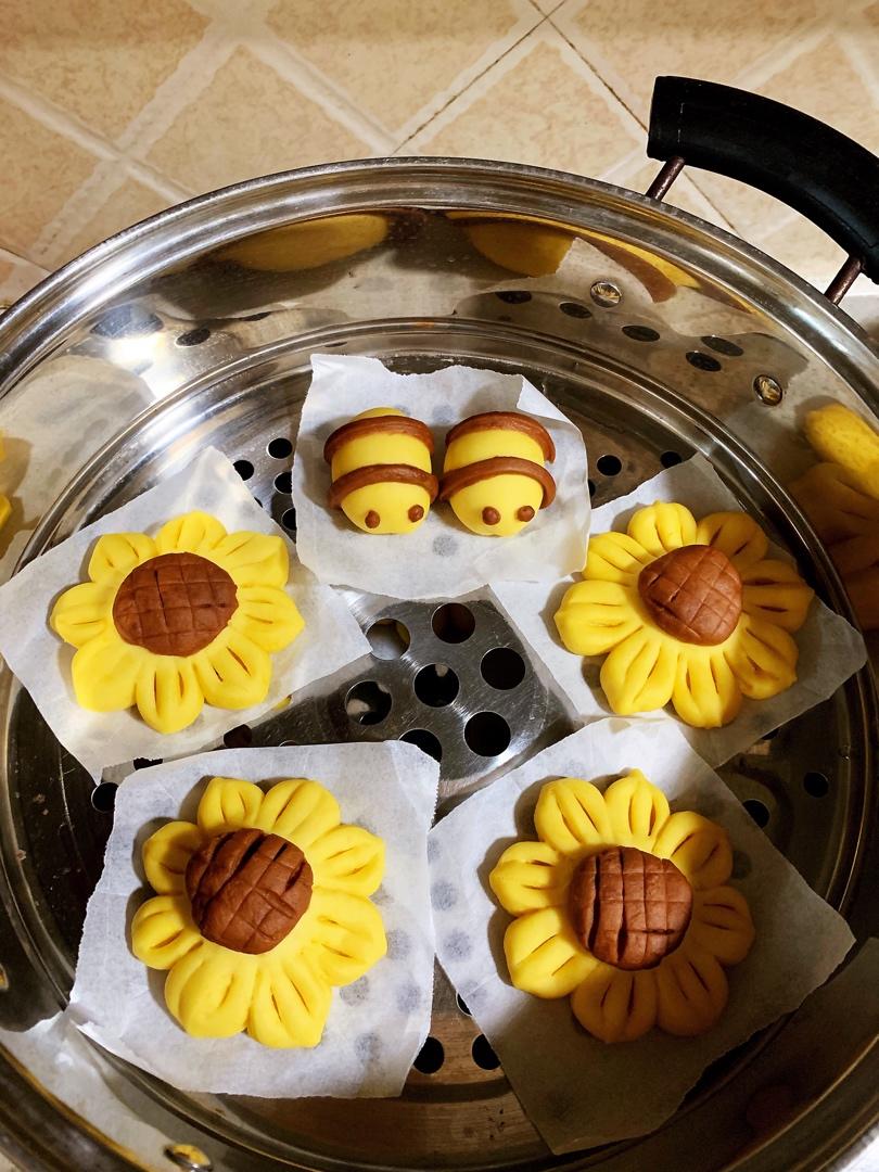 向日葵南瓜馒头