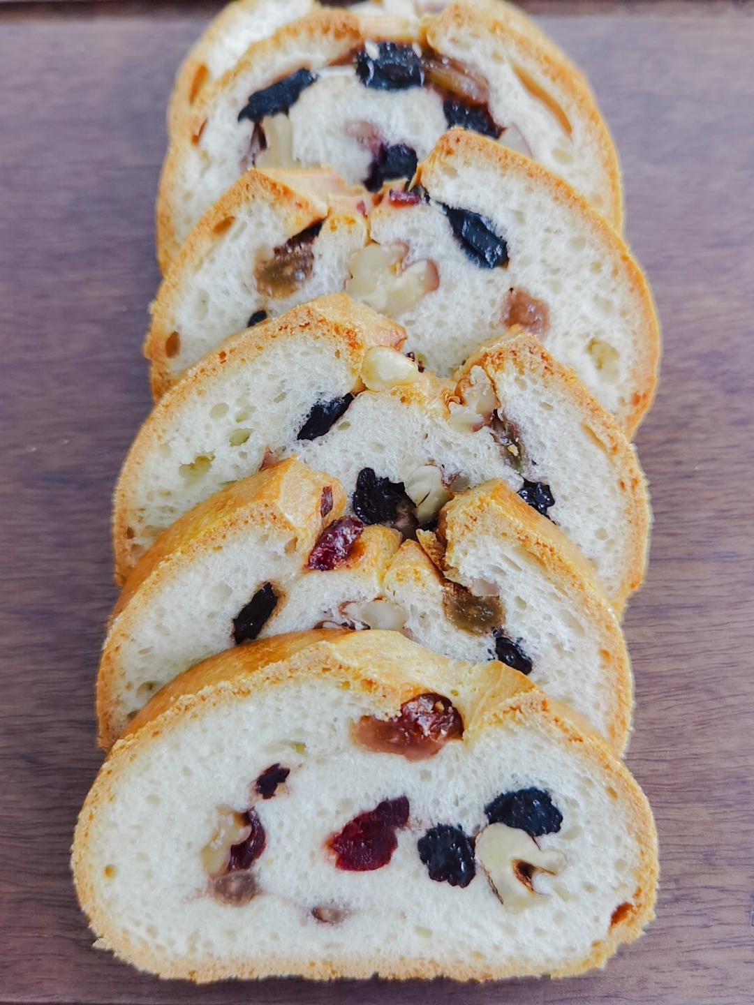 黑啤酒种果仁大列巴🥖，视频教学版
