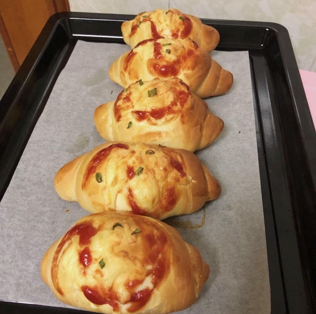 超软葱香芝士包（淡奶油面包体）