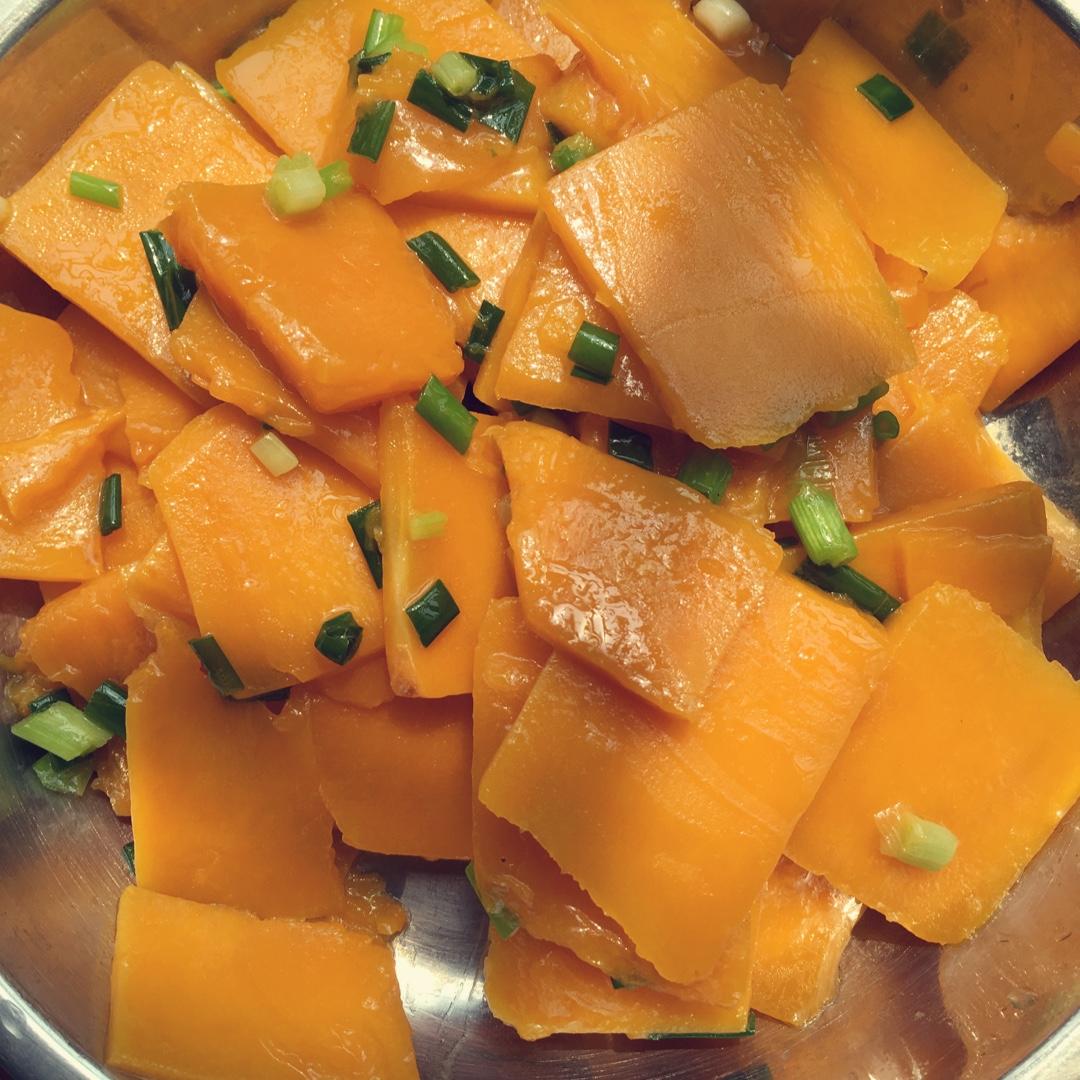 小厨神lianda做的清炒南瓜