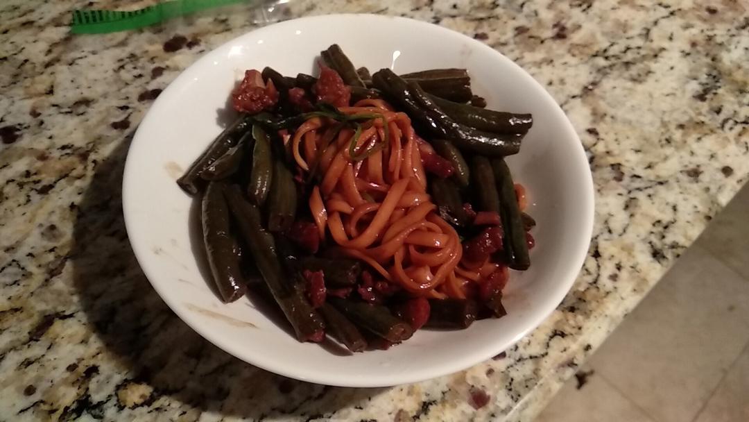 家传豆角焖面（蒸面）一次吃三大碗！超详细步骤！