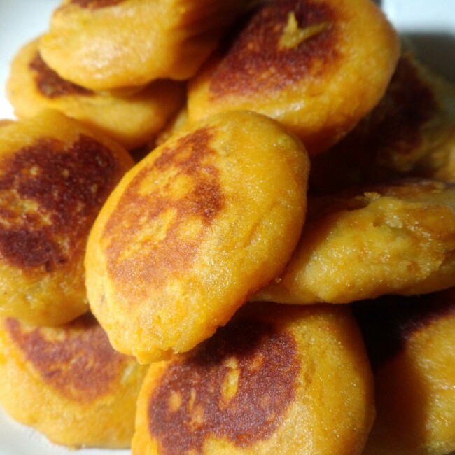 糯米红薯饼