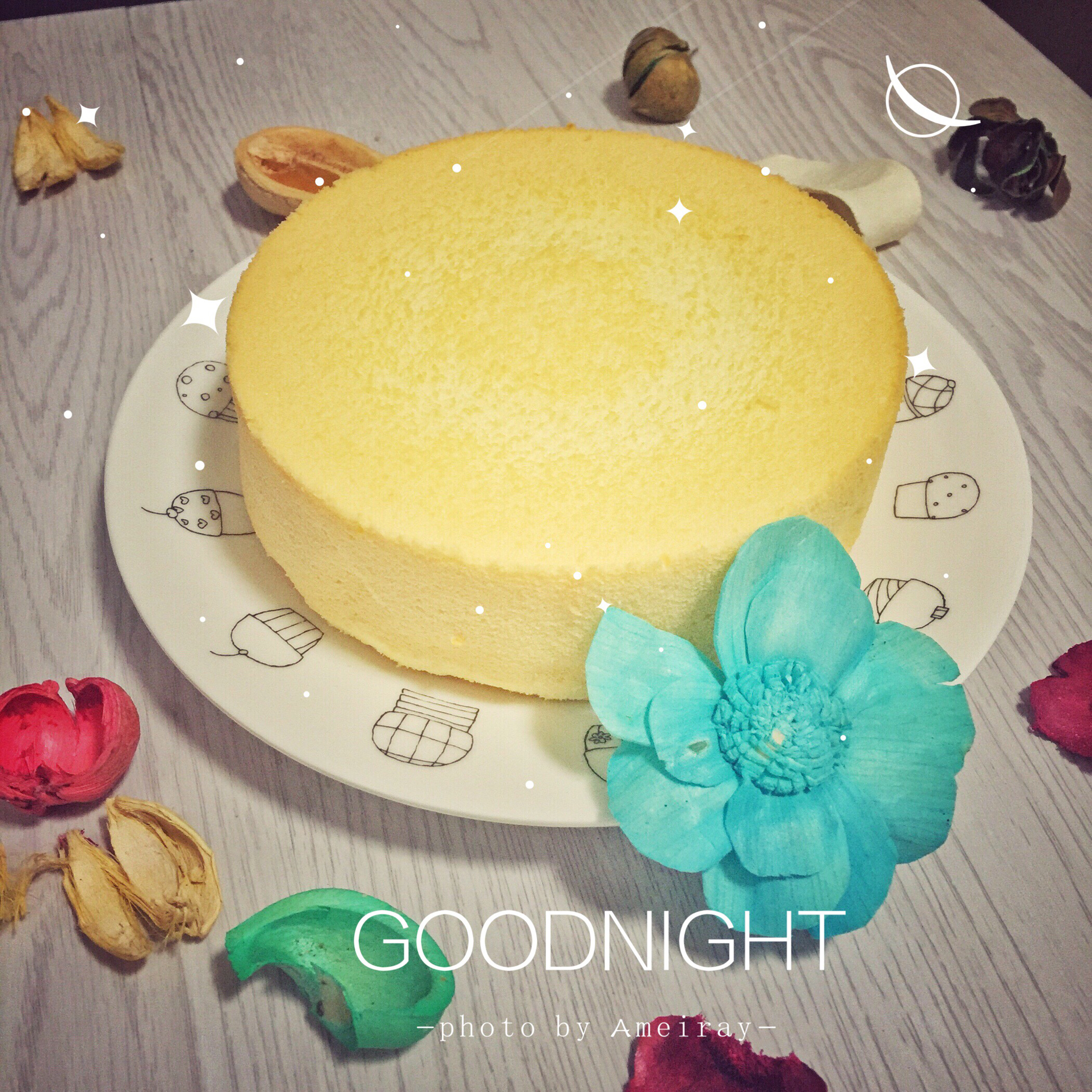 极致细腻的低脂戚风（2蛋6寸）