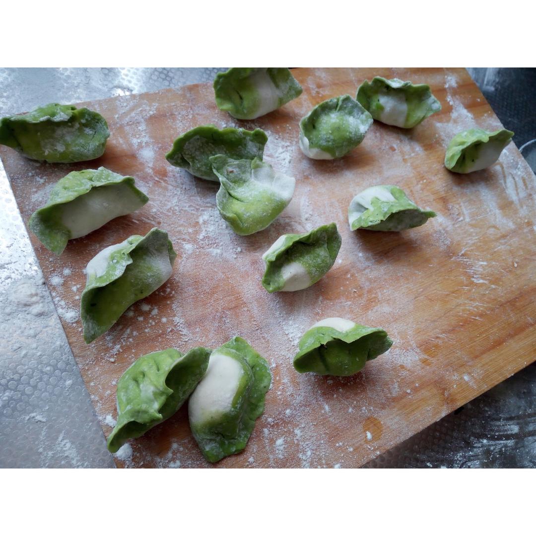 翡翠白玉饺子、白菜（百财）水饺、钱袋💰水饺、