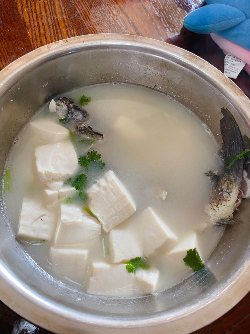 奶白鲫鱼豆腐汤|一条鱼最后的温柔