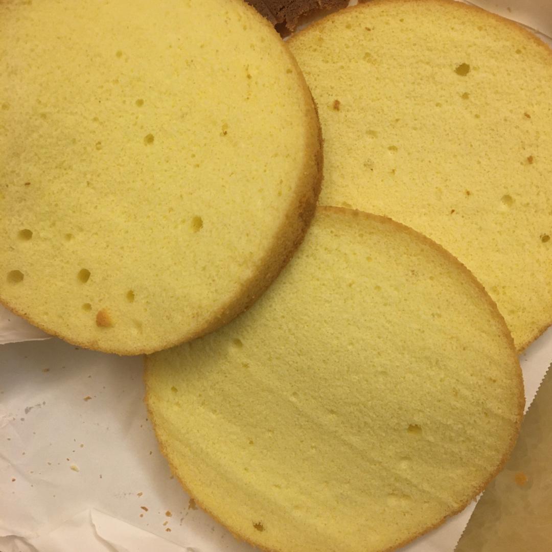 6寸基础戚风（蛋糕胚）