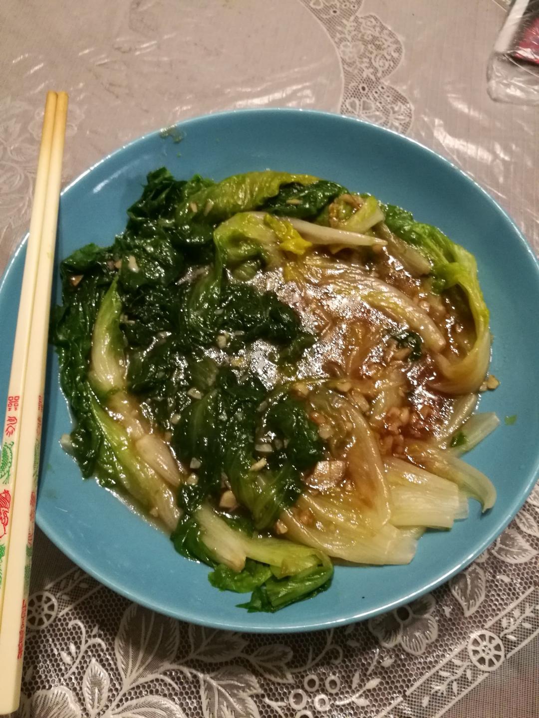 家常菜 蚝油生菜