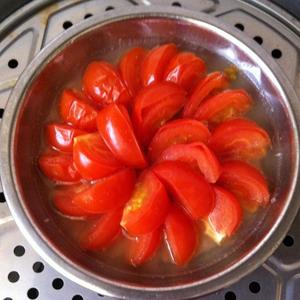 西红柿蒸猪肉的做法 步骤4