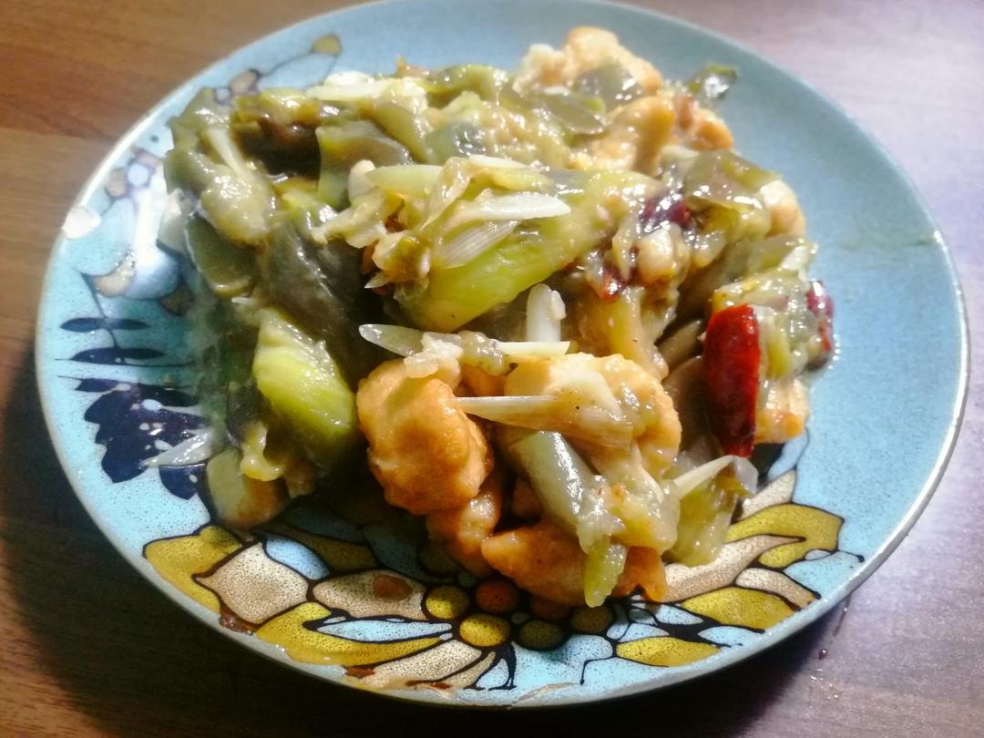 鸡肉炒茄子🍆