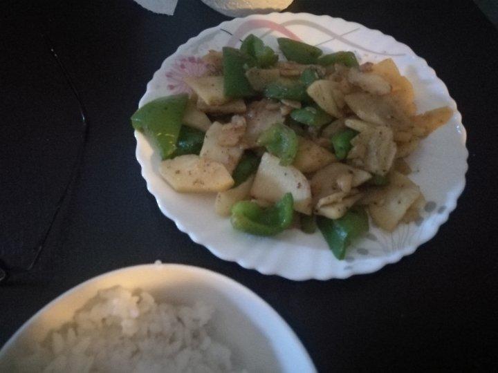 懒人版青椒土豆片