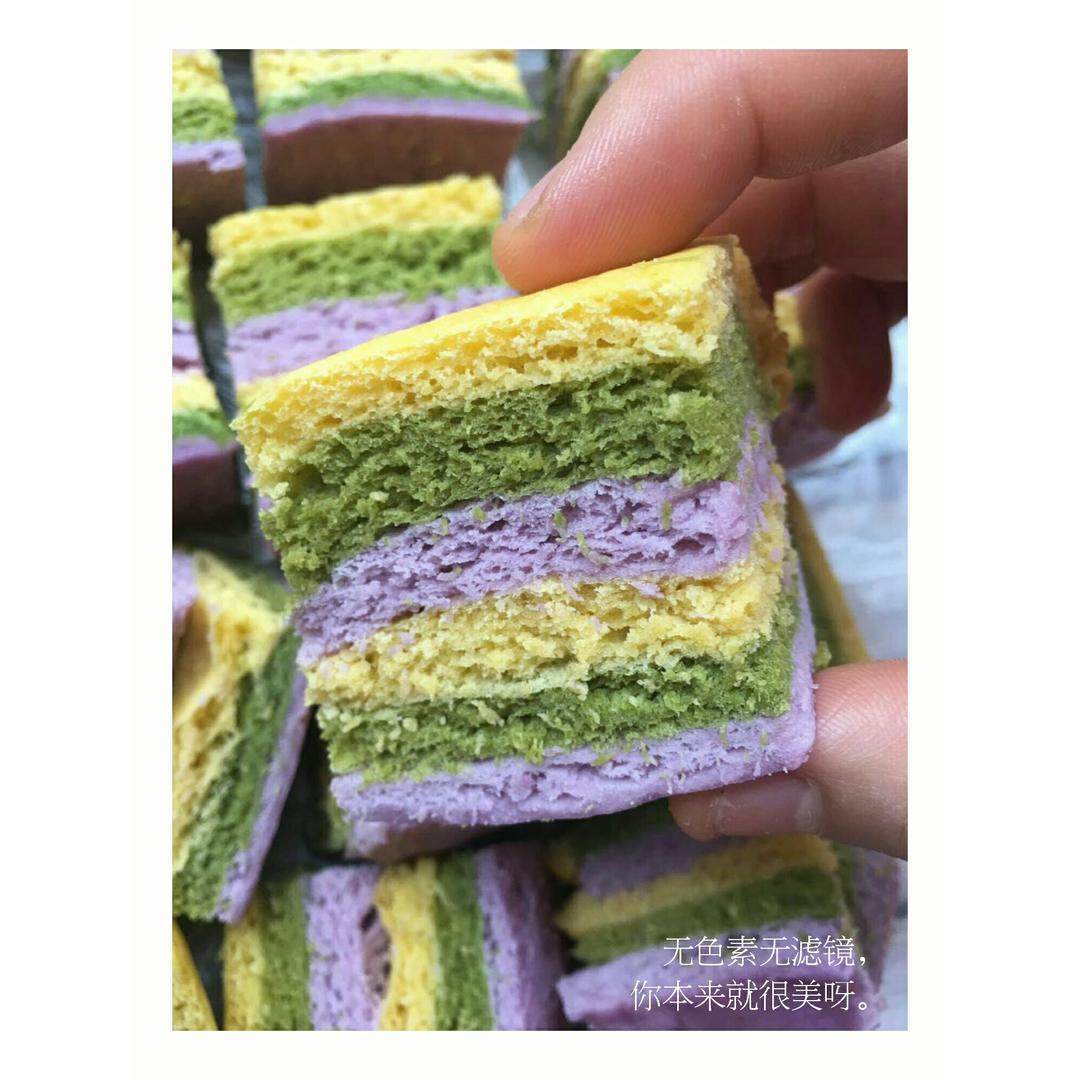 三色发糕