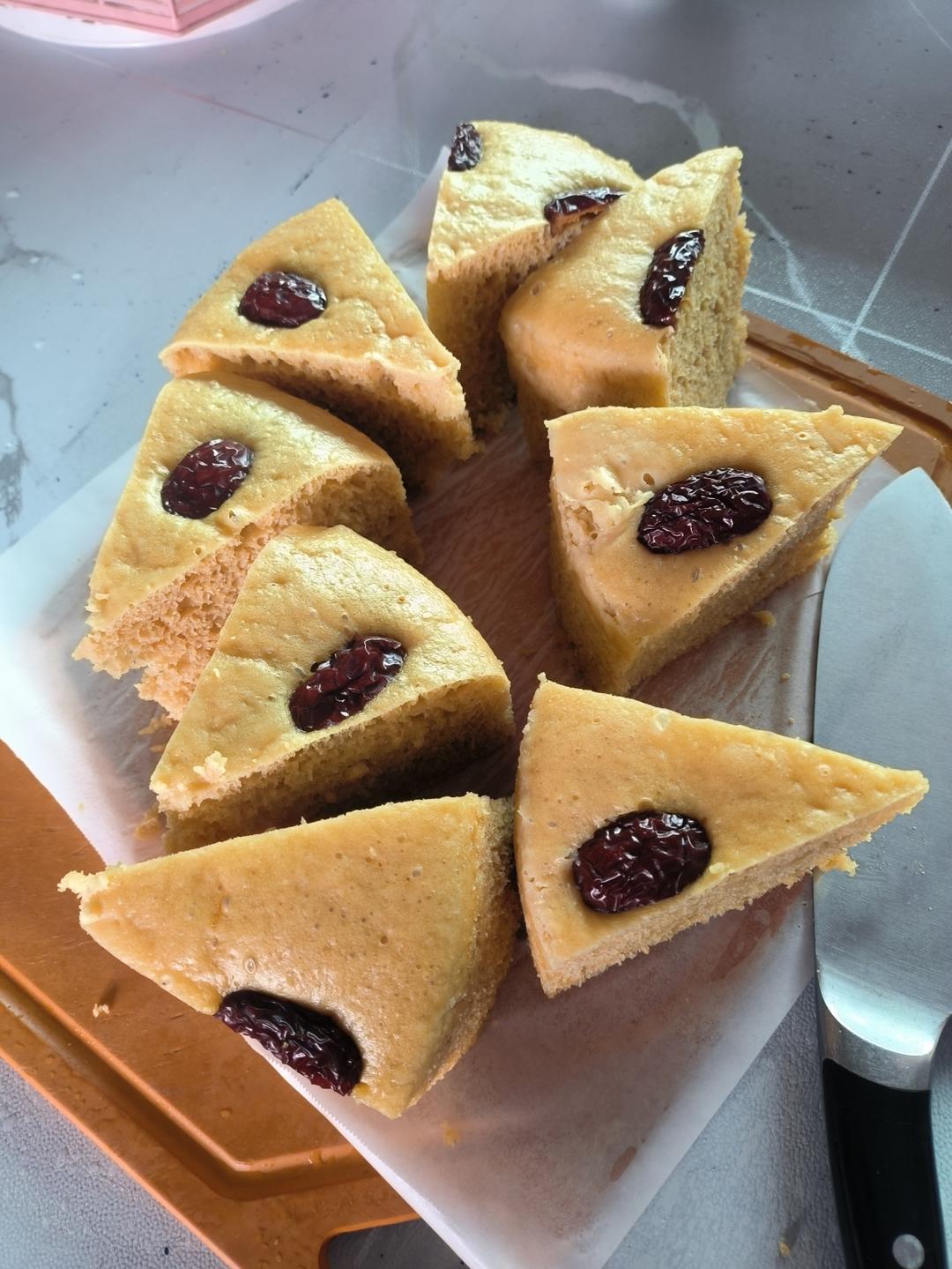 一口正宗的红糖发糕