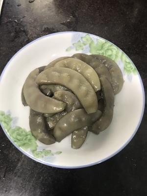 四川泡菜炒扁豆的做法 步骤5