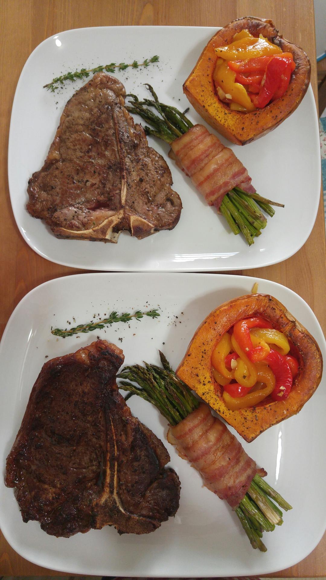 百里香煎牛排的做法