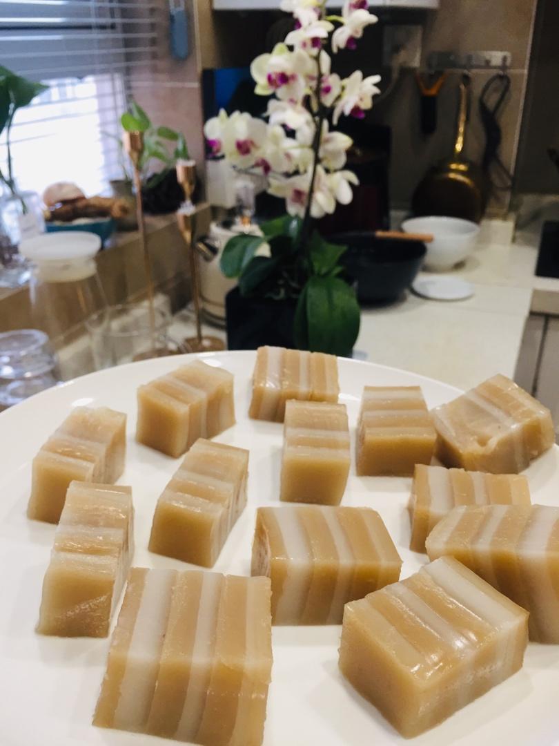 Q弹椰汁千层糕（马蹄糕）