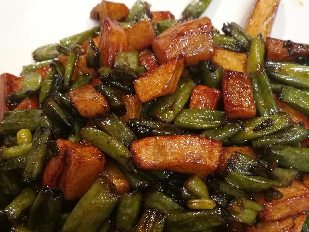 刀豆烧土豆（家常版）