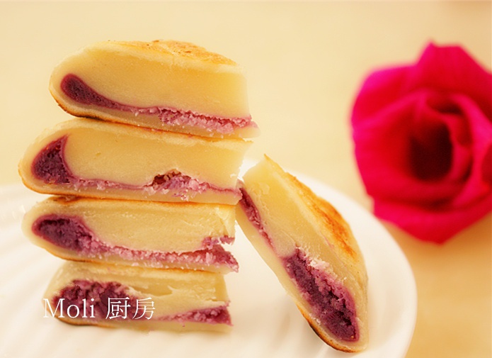 【椰蓉紫薯饼 – 过年的味道】