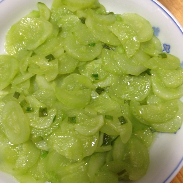 清炒黄瓜片