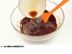 【马卡龙夹馅】咖啡巧克力夹馅的做法 步骤8