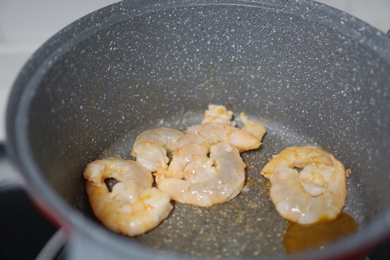 咖喱虾仁沙拉的做法 步骤4