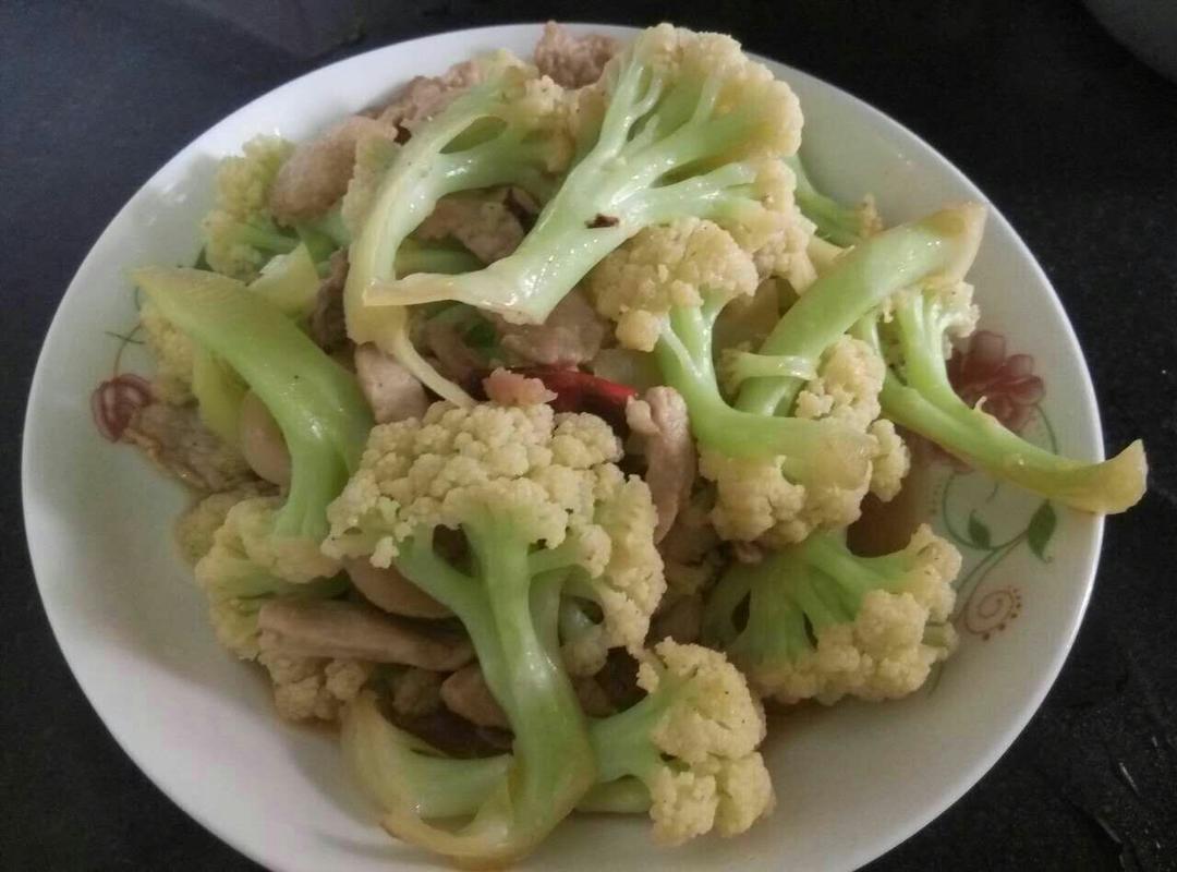 家常炒菜花