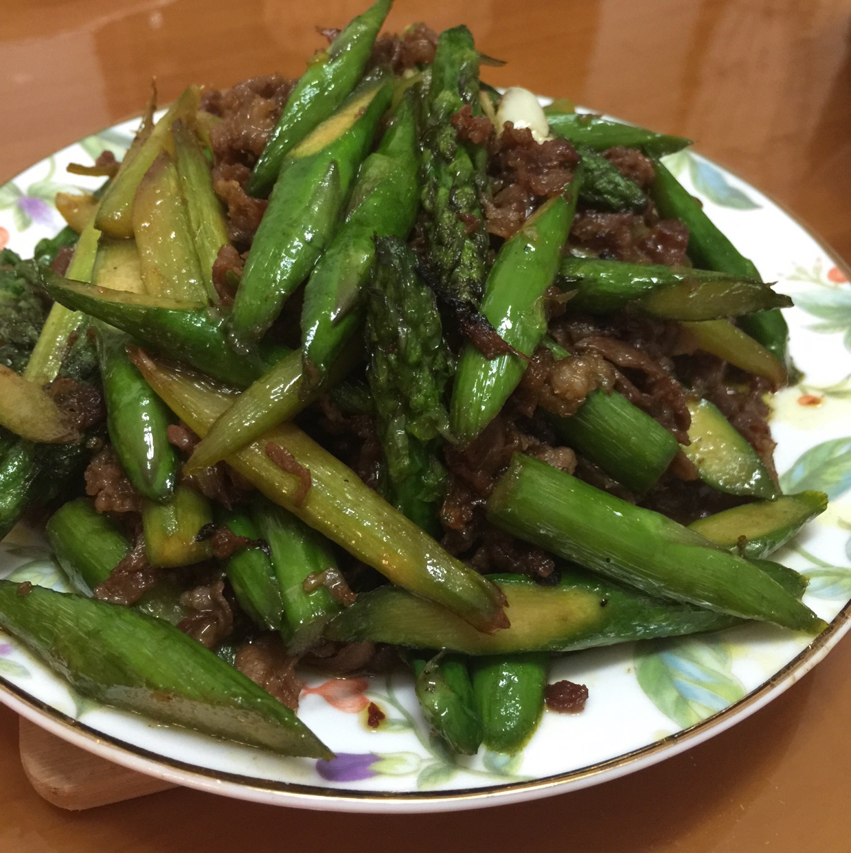 芦笋炒肉