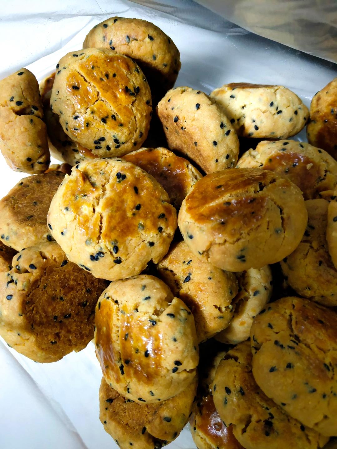 ㊙️酥到掉渣渣❗️一次就成功的花生芝麻酥