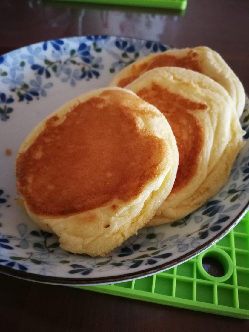 原味无油日式舒芙蕾厚松饼