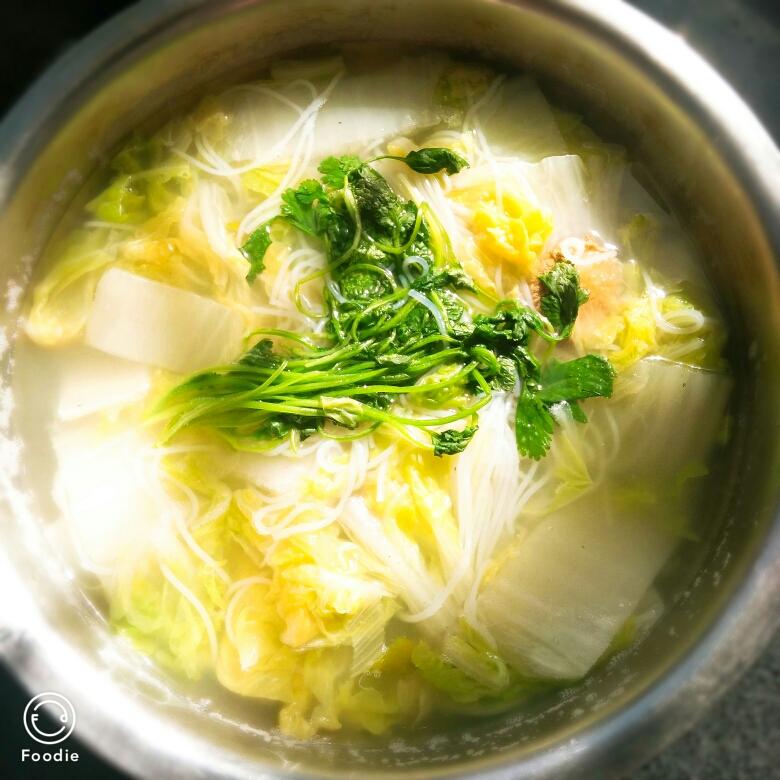 白菜豆腐汤的做法
