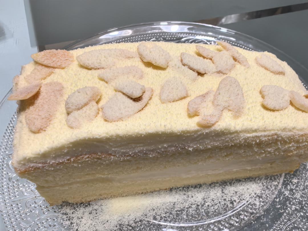 记忆中的老式咸奶油蛋糕