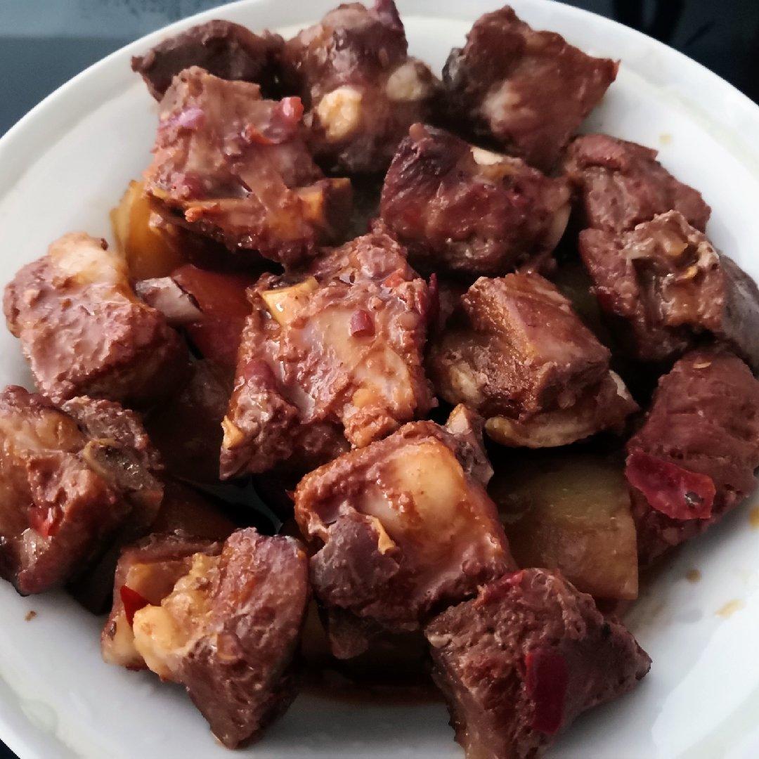 锡纸烤排骨