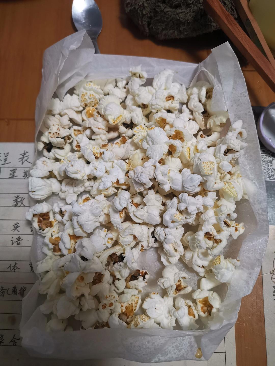 微波炉爆米花·无油无糖健康版·3分钟爆米花