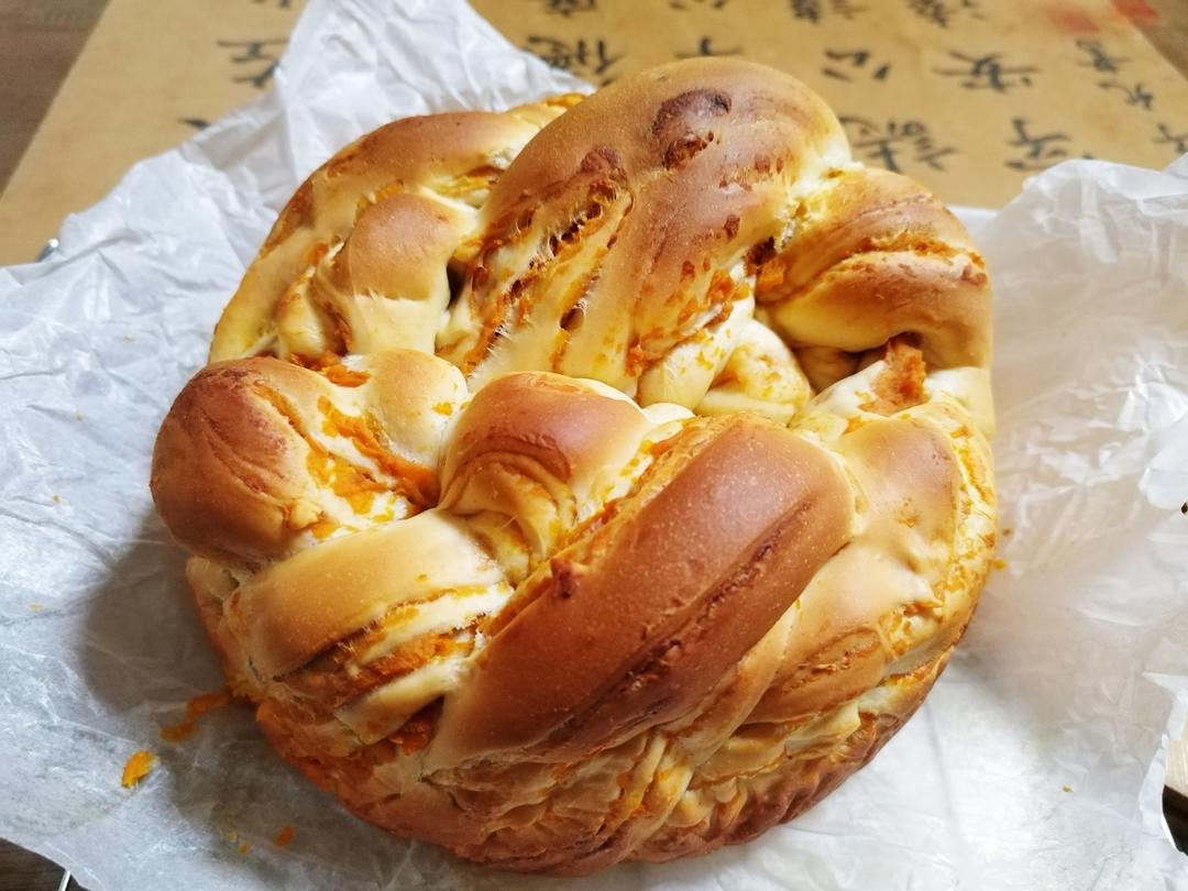 手撕地瓜面包
