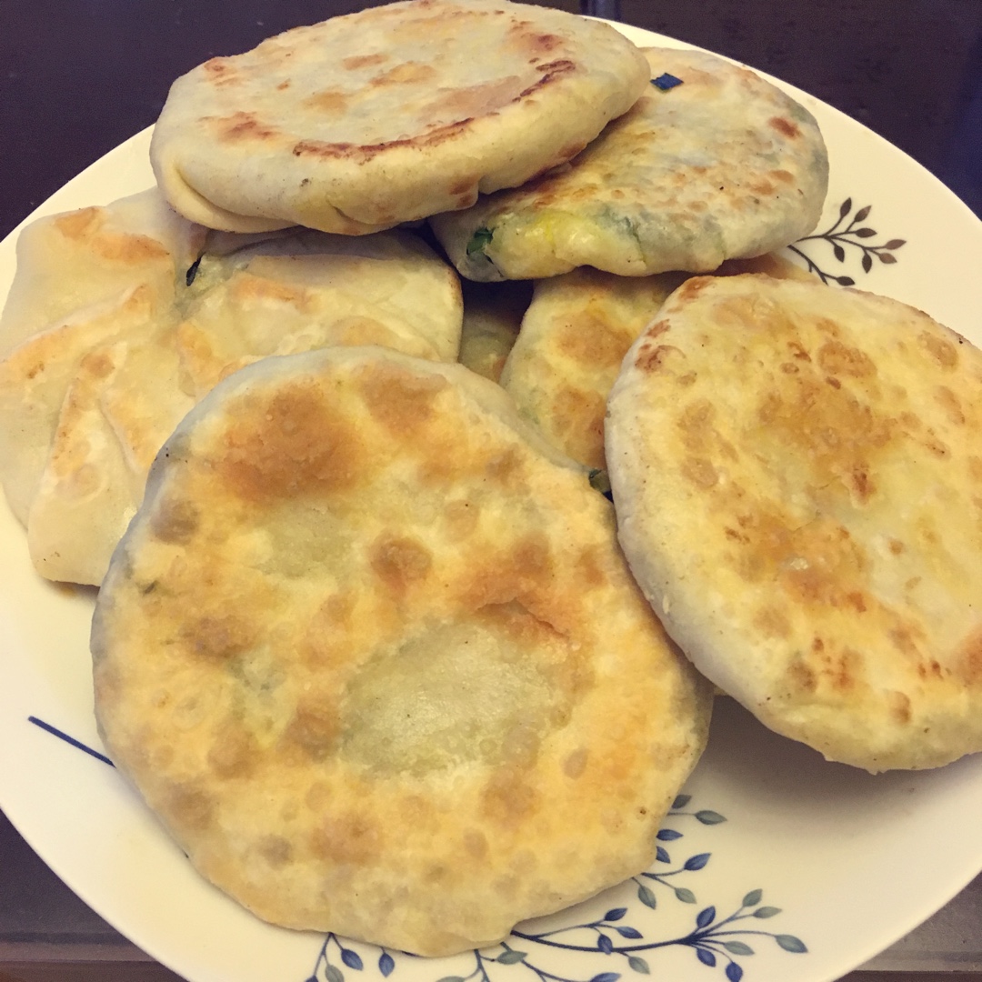 薄皮韭菜饼