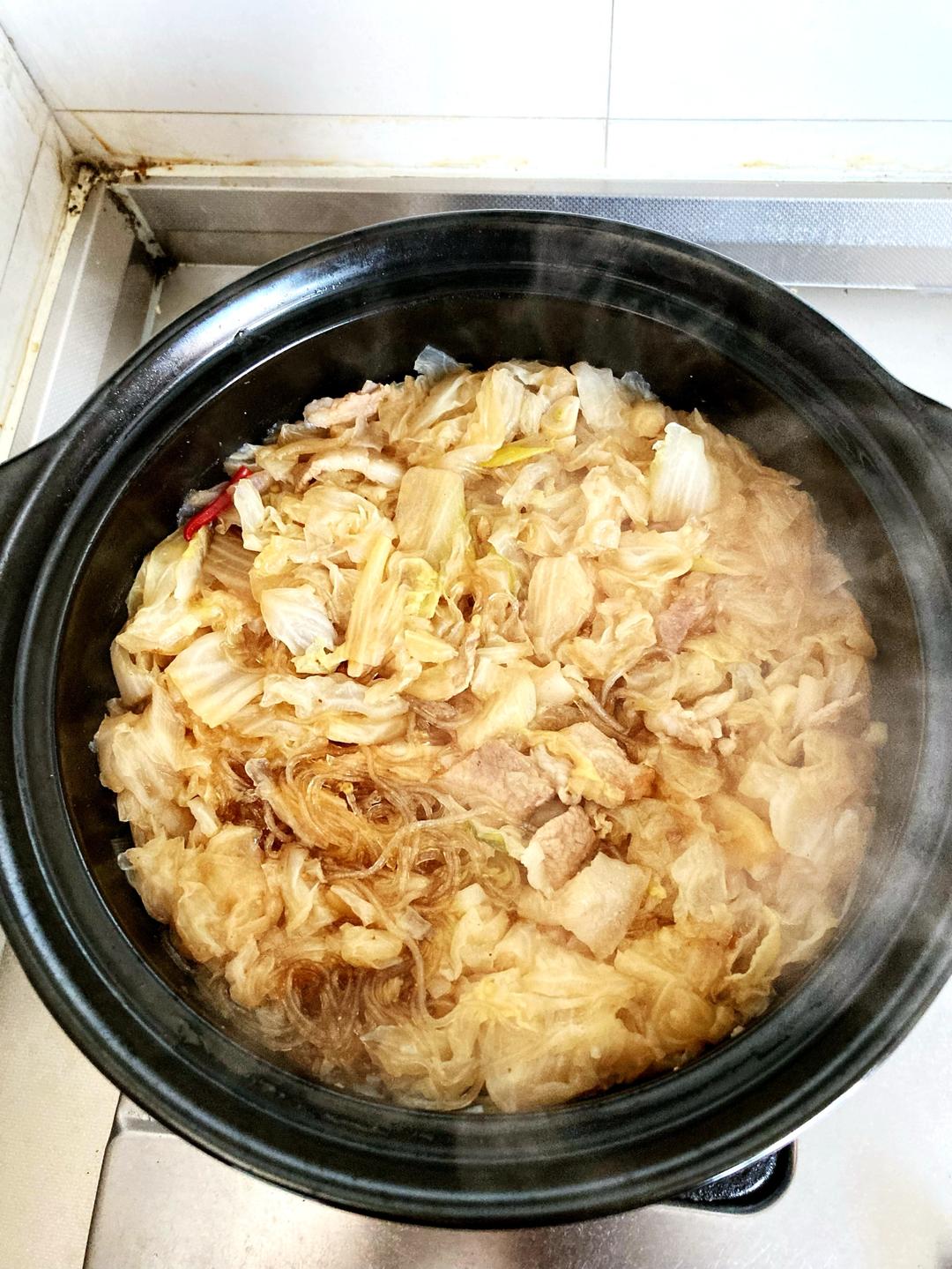 地道东北猪肉白菜炖粉条