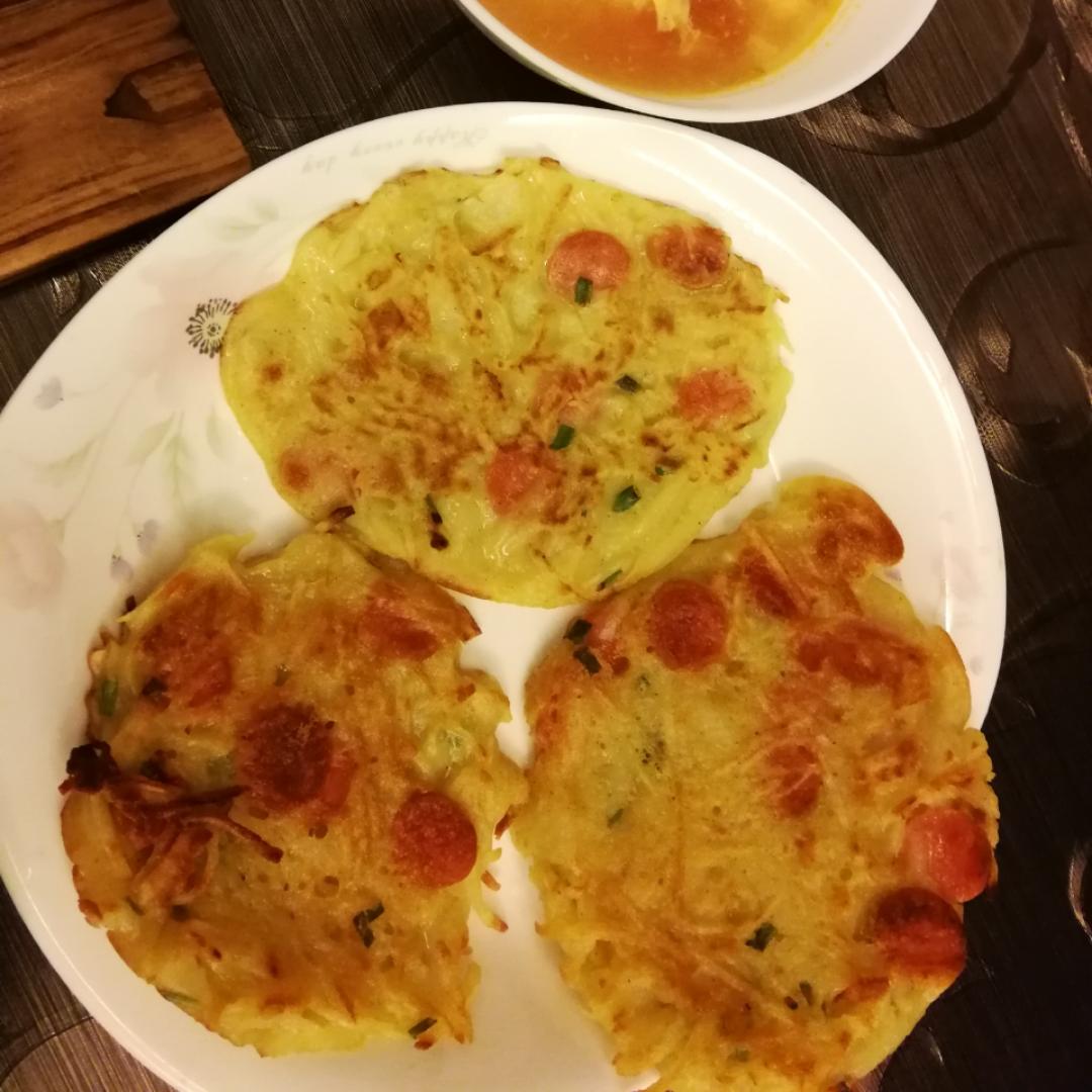 土豆洋葱饼Deruni（乌克兰）