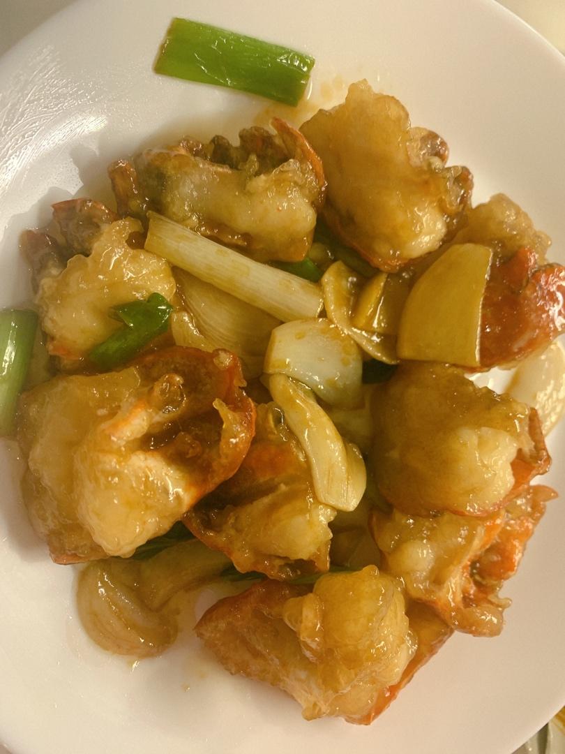 姜葱炒肉蟹