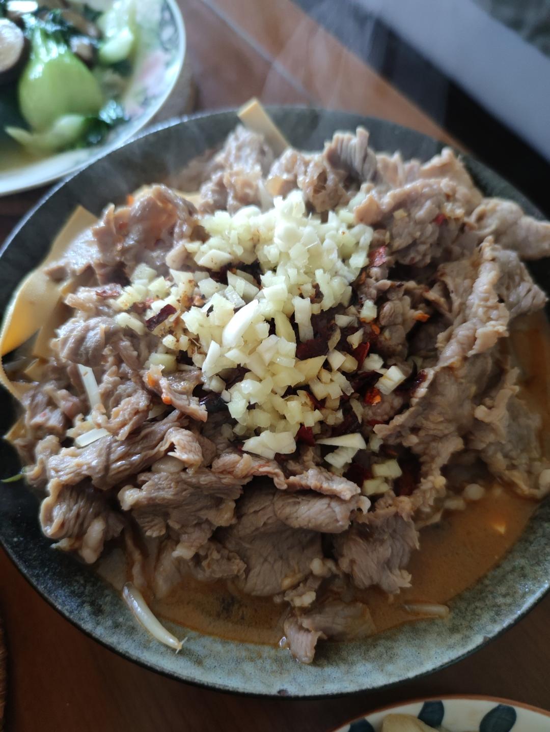 家常版超级详细的水煮牛肉水煮肉片