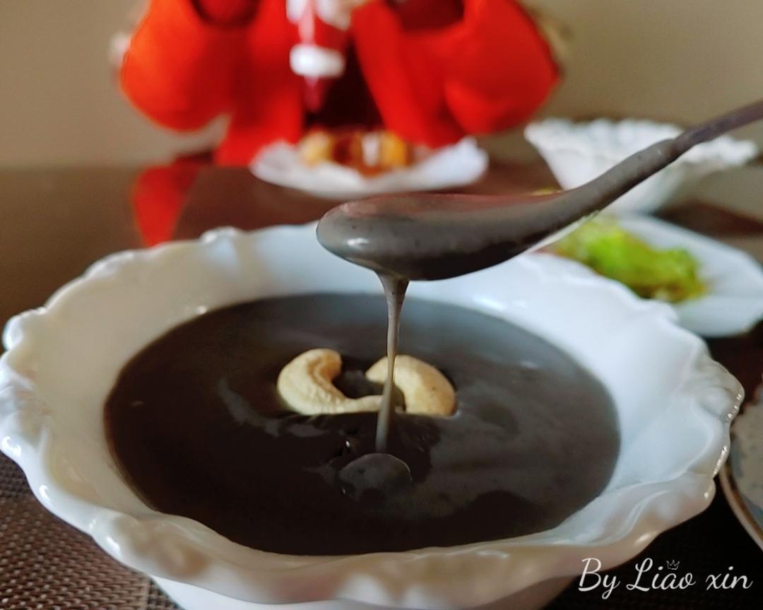 简单易做黑芝麻糊的做法