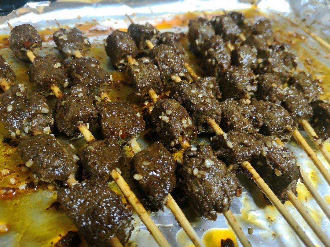烤孜然牛肉串
