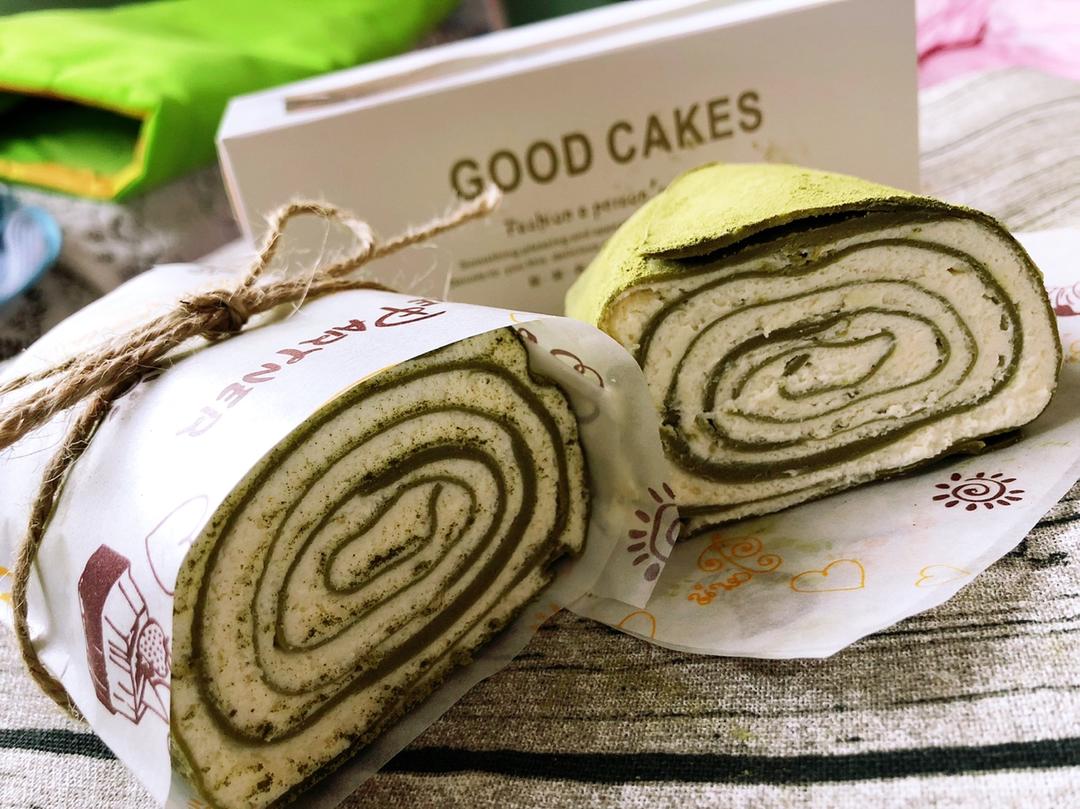 【抹茶毛巾卷】