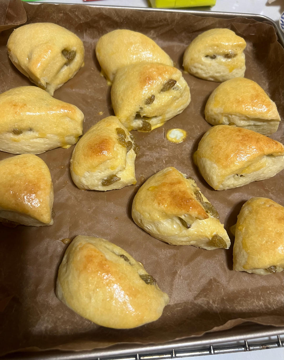 葡萄干司康（酵母版）