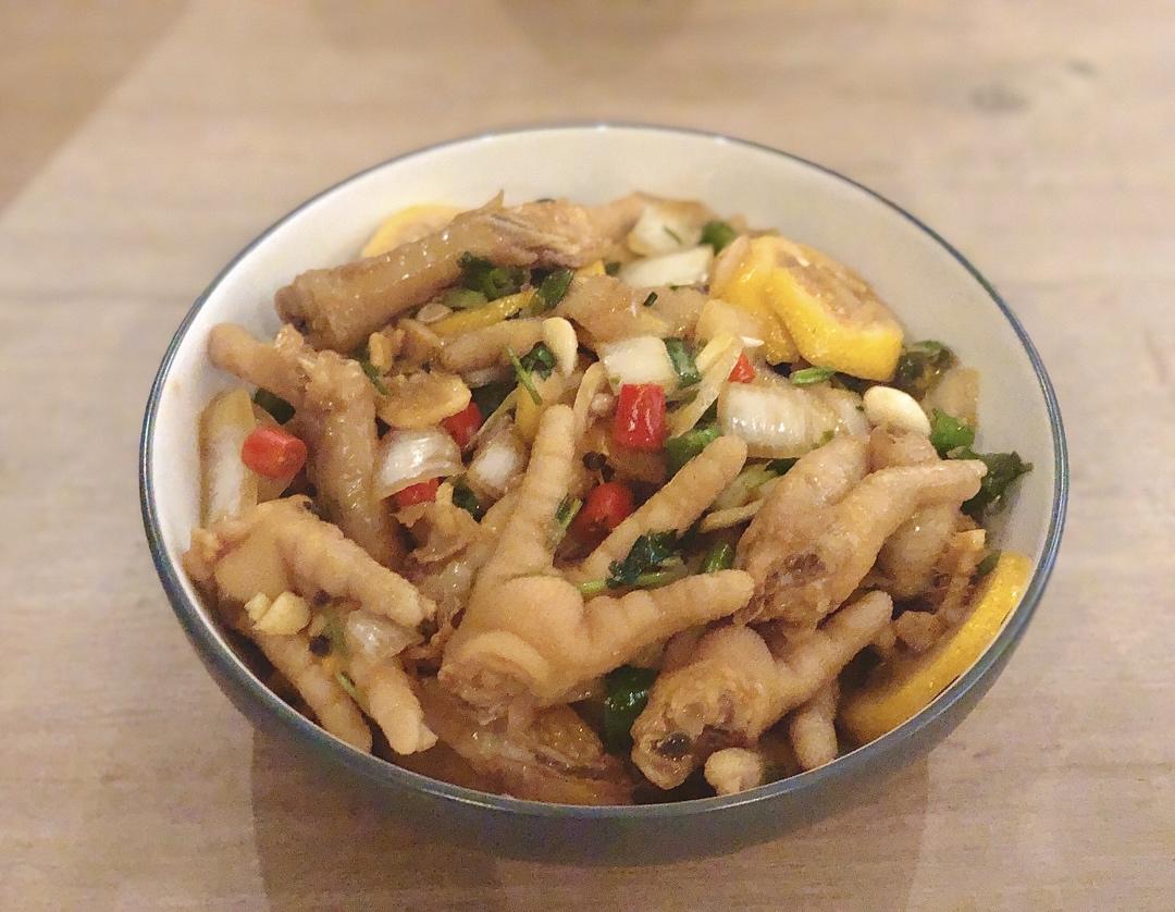 抖音网红百香果柠檬凤爪