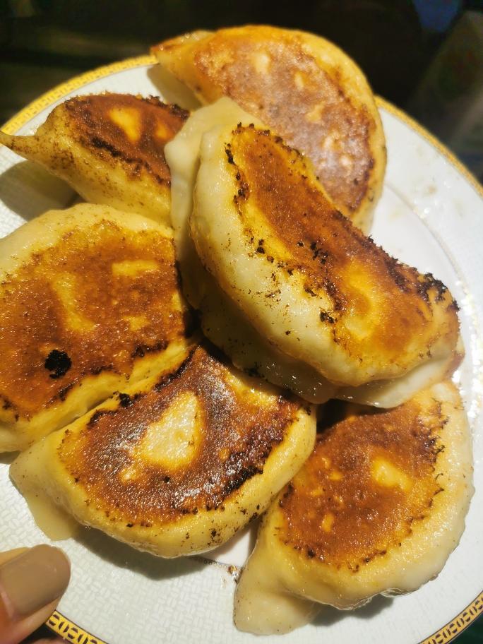 什么不加的纯南瓜馅煎饺