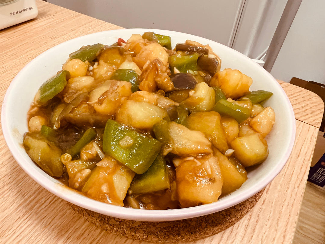 极简少油地三鲜