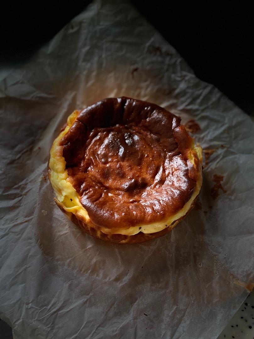 巴斯克式烤芝士蛋糕[超简单][搬运]