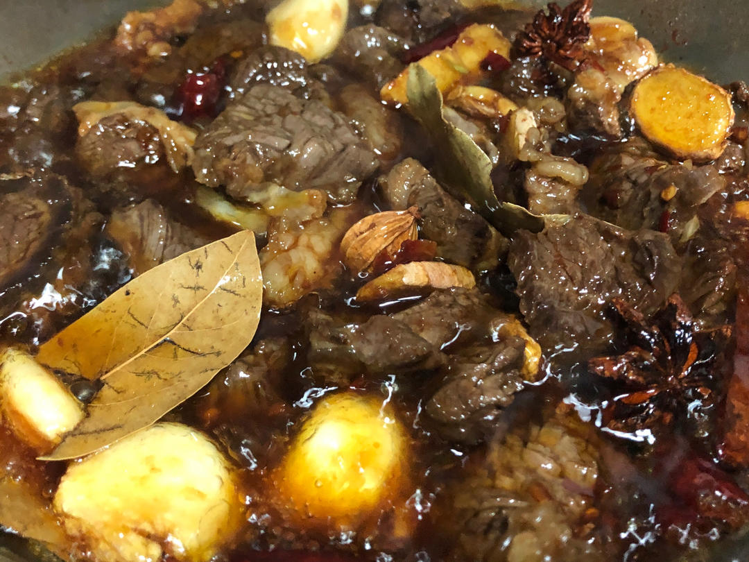 家常红烧牛肉面