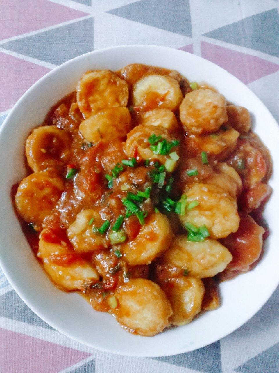 菲拉崽做的鱼香日本豆腐